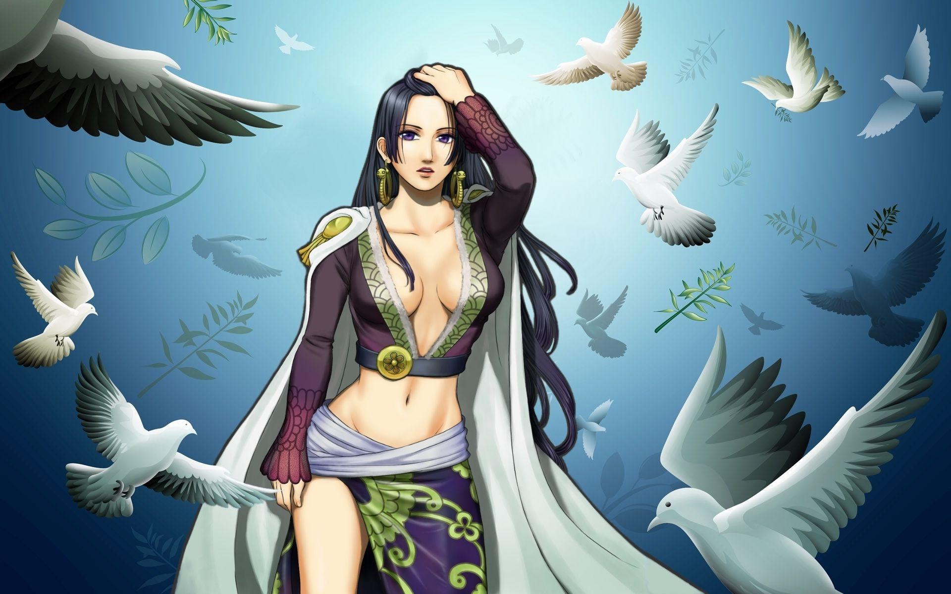 1920x1200 One Piece Wallpaper Boa Hancock
