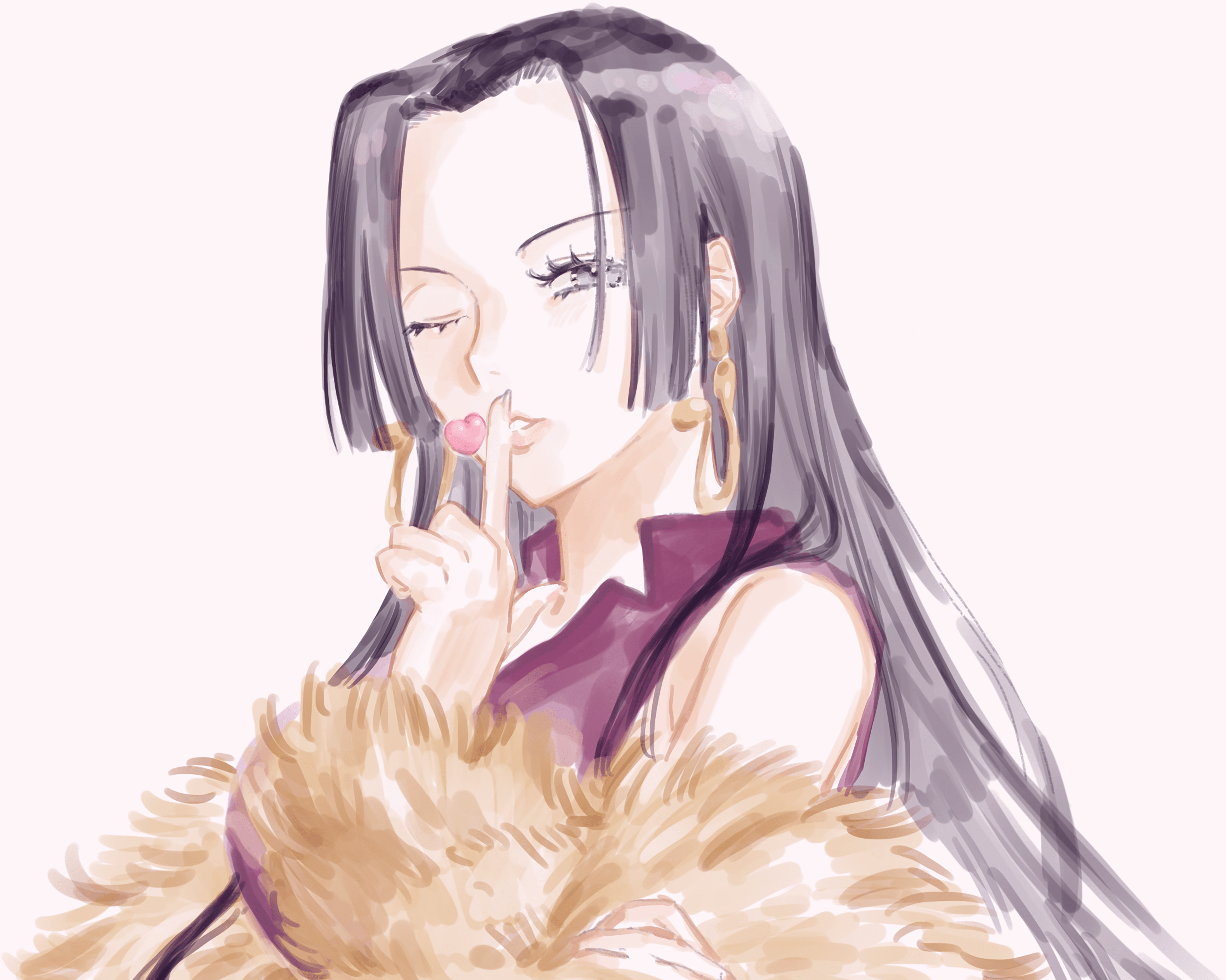 5118x4095 Boa Hancock 4K Ultra HD Anime Wallpaper