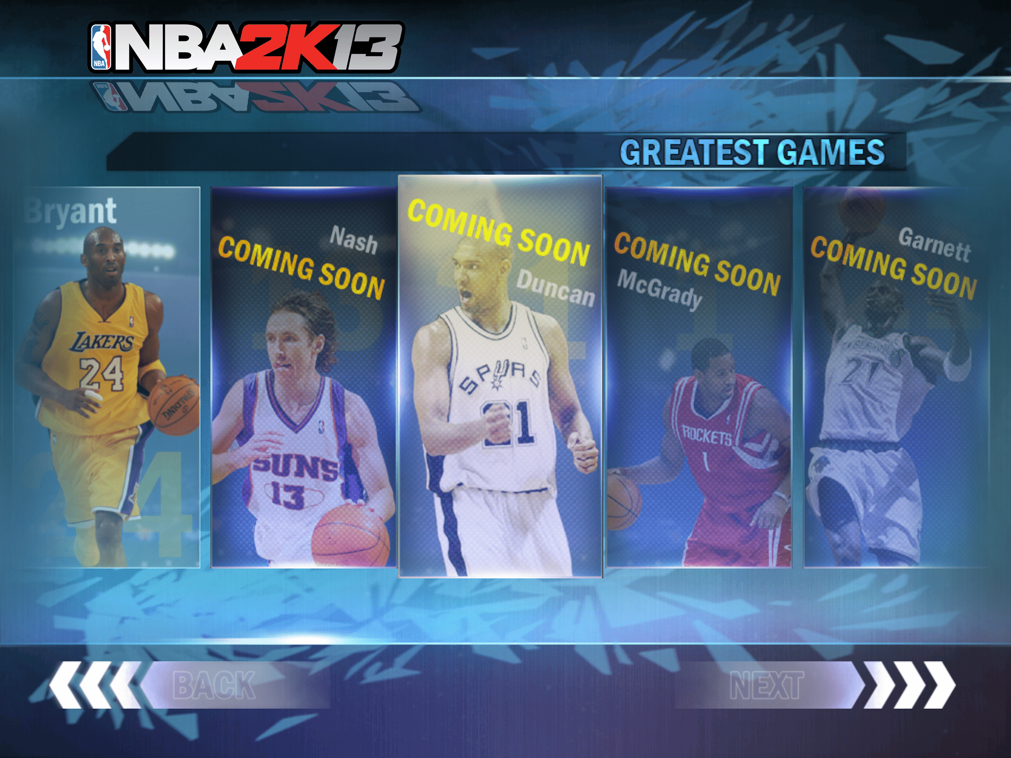 2048x1536 NBA 2K13 for iPhone and iPad Review