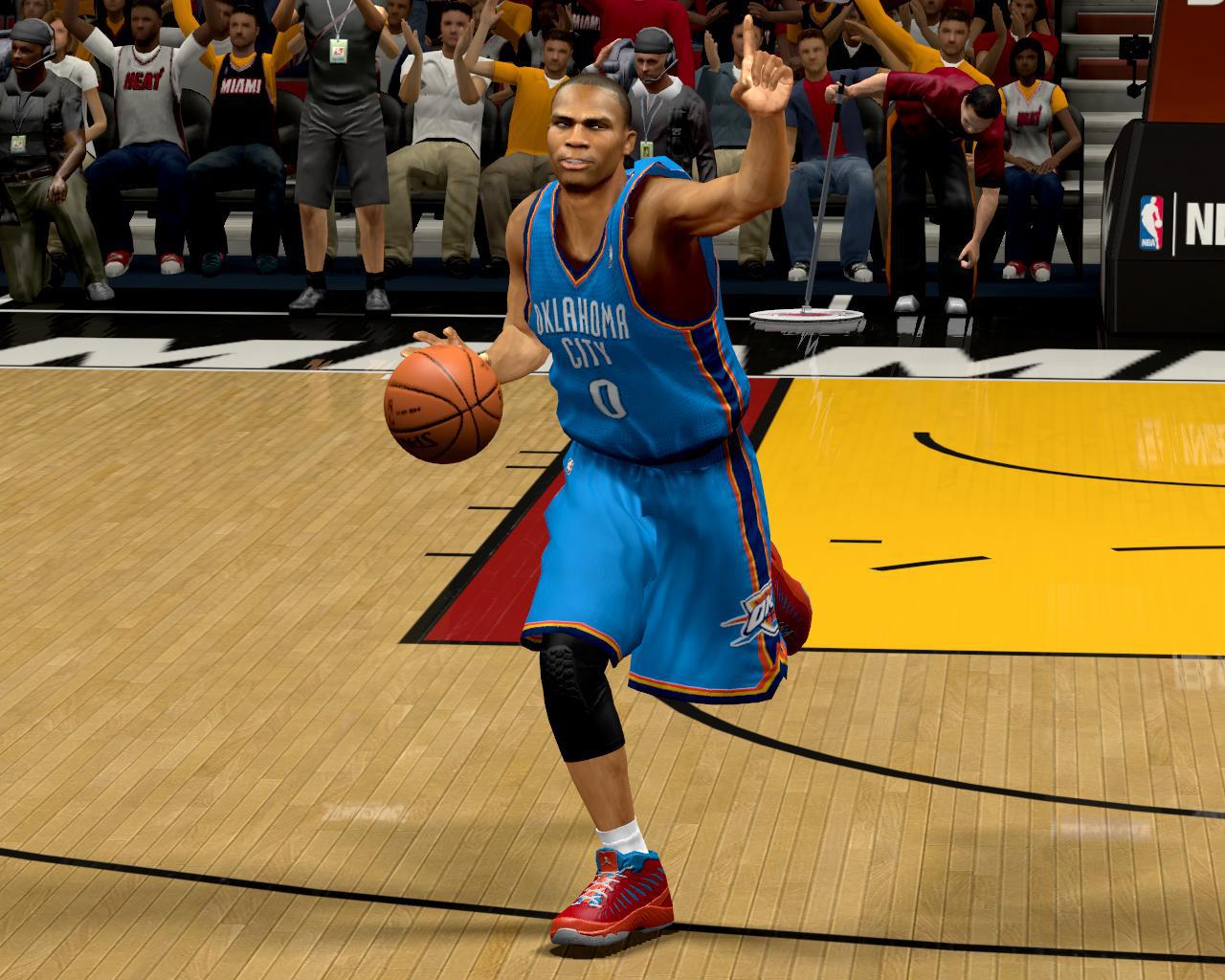 1280x1024 NBA 2K13 Russell Westbrook Screenshot. NBA2K4LIFE. Your source for NBA 2K Games