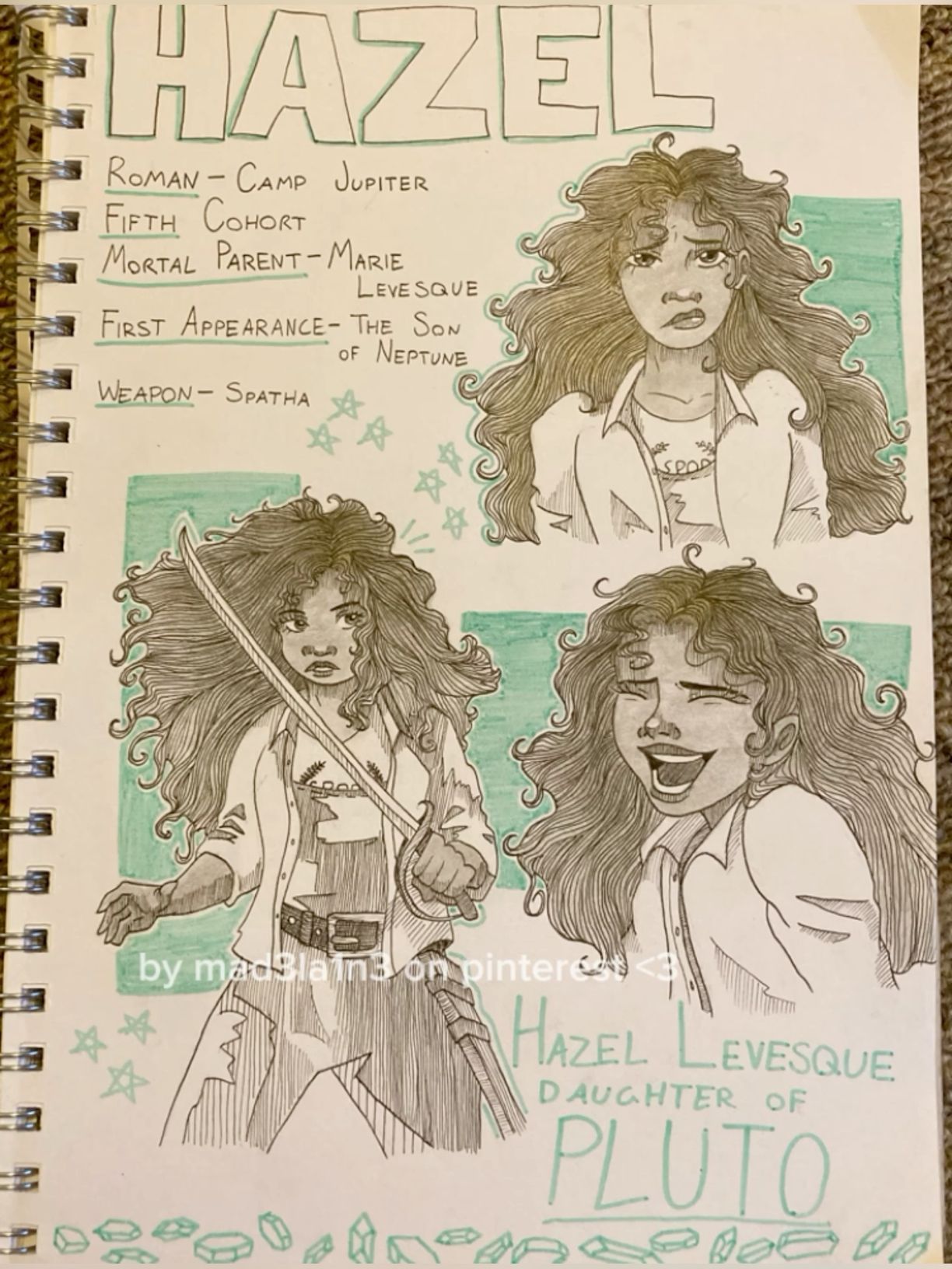 1224x1632 Hazel Levesque ideas. hazel fanart, hazel fanart percy jackson, hazel levesque pjo