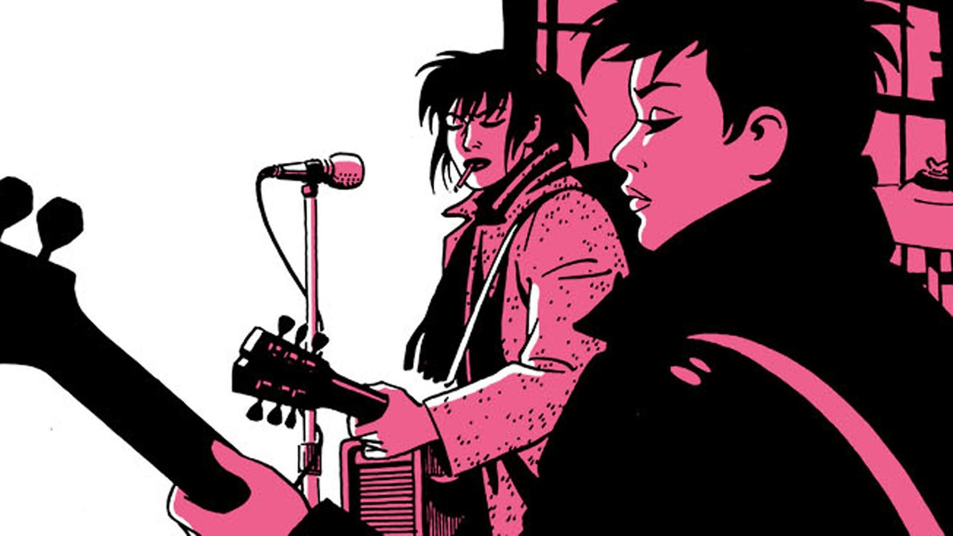 1920x1080 Love And Rockets Von Jaime Hernandez, Aber Aufmüpfige Comic Helden
