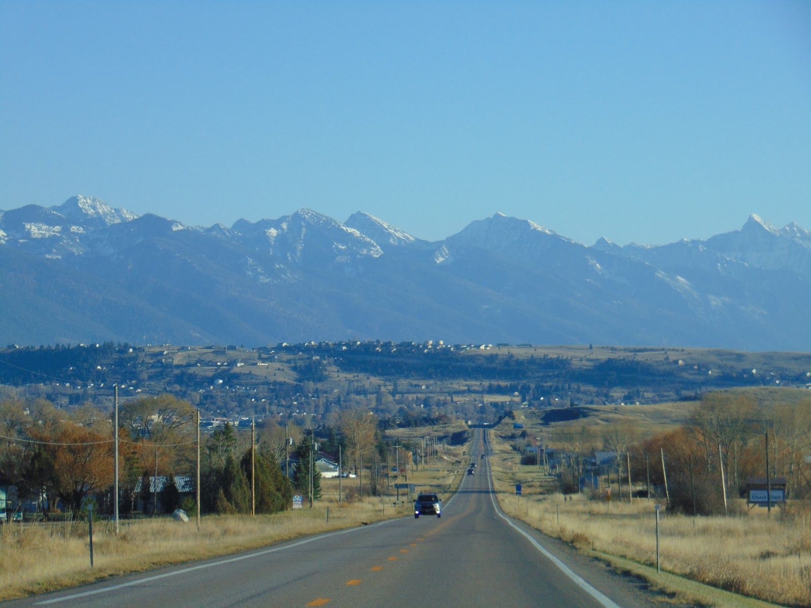 1600x1200 US 93 in Montana: From the Flathead Valley to Missoula
