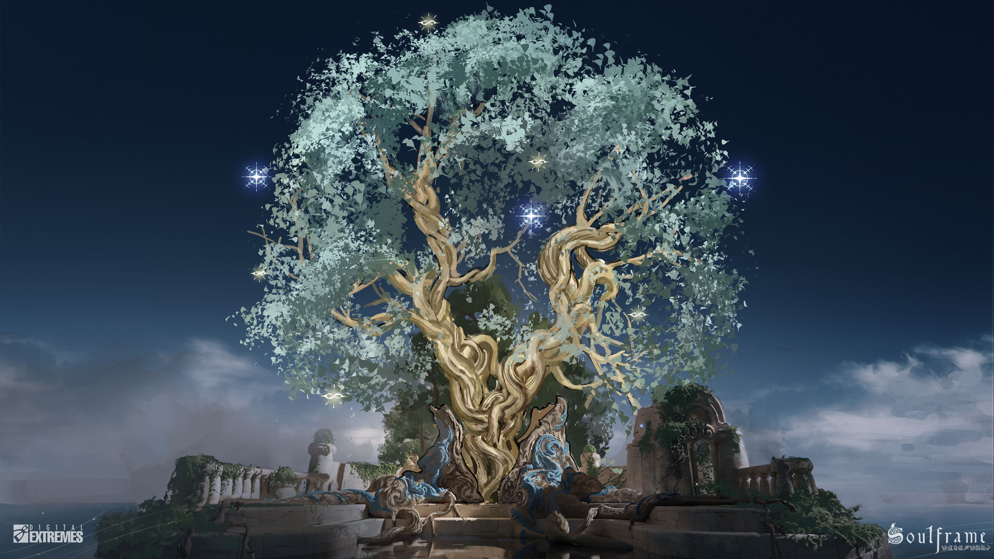 3840x2160 Soulframe Preludes Spirit Tree Official Concept Art