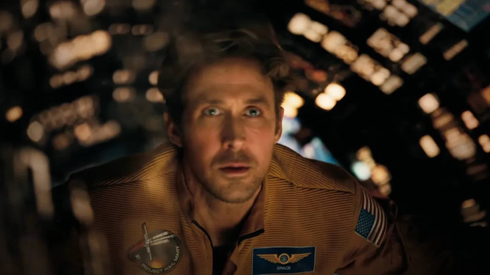 1920x1080 Ryan Gosling wakes from a coma and meets an alien in new Project Hail Mary SDCC footage shown behind closed doors