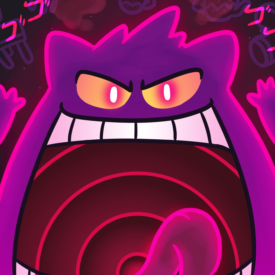 900x900 If You Haven't Noticed, For Sw Sh's Release I Made My Pfp The Eldritch Monstrosity That Is Gigantamax Gengar