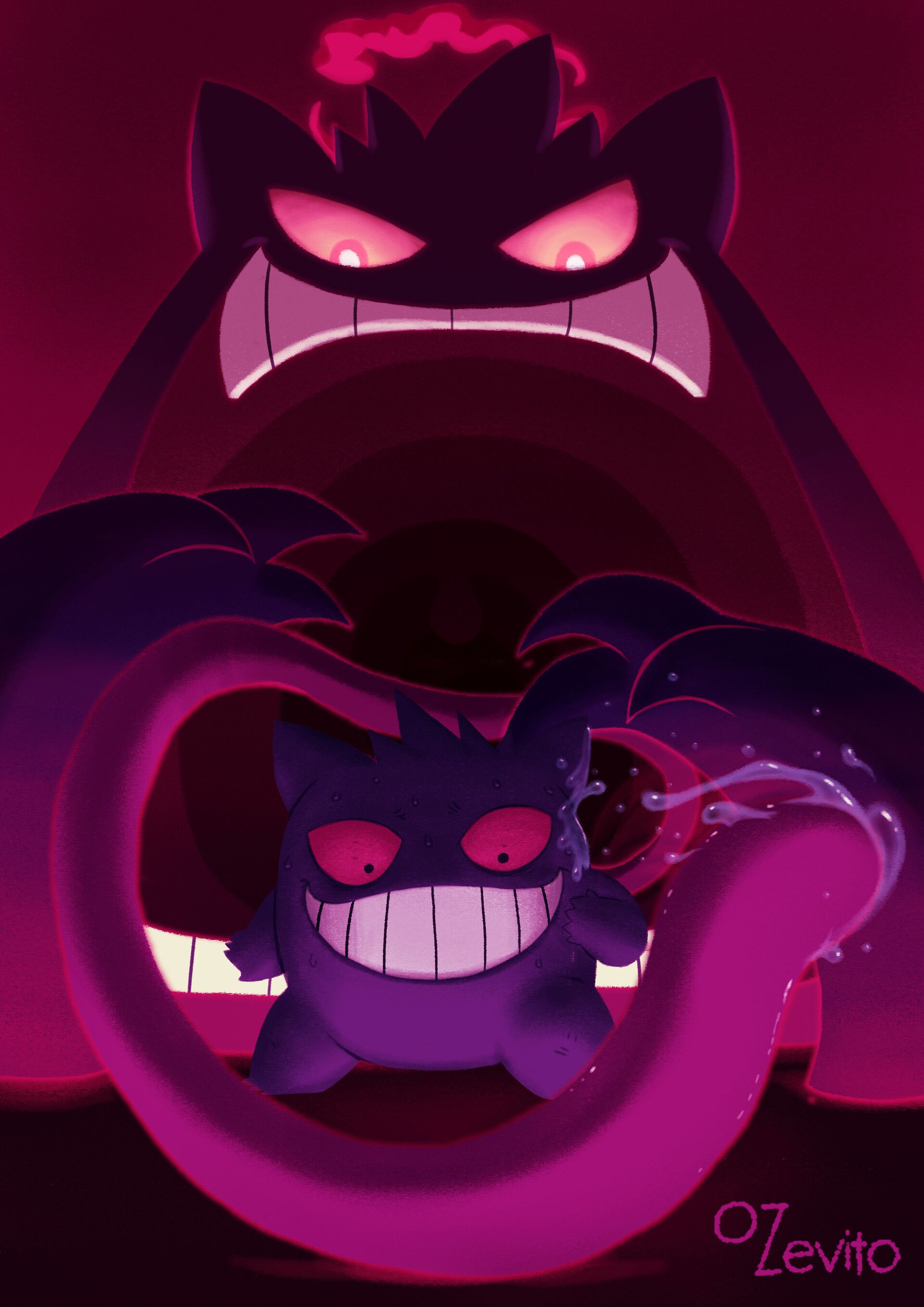 1920x2716 Gengar Gigantamax