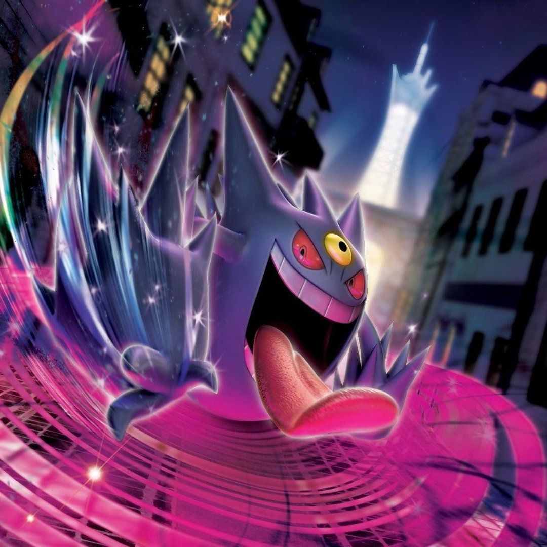 1080x1080 Which Gengar Form do you like more, Mega Gengar or Gigantamax Gengar? #Pokemon #PokemonTCG #anipoke