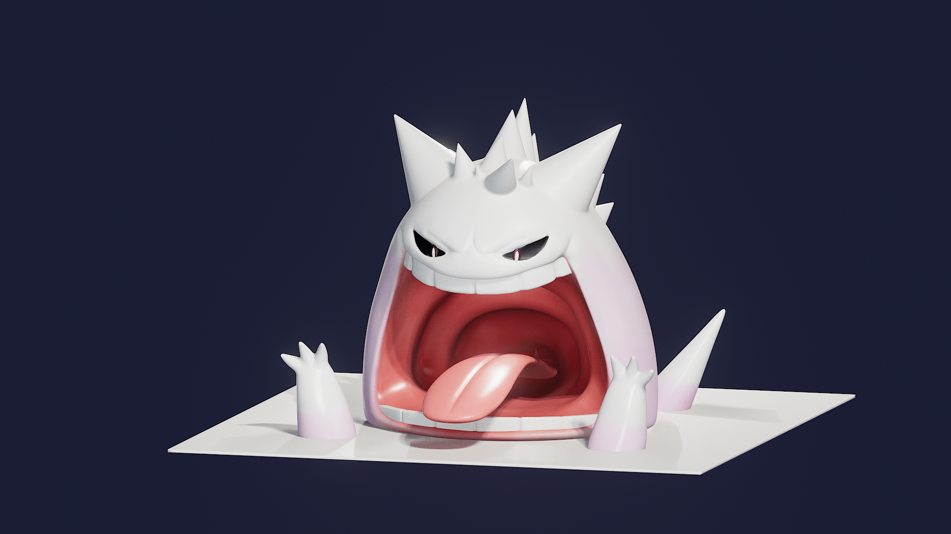 1920x1080 gigantamax shiny gengar 3D Print Model