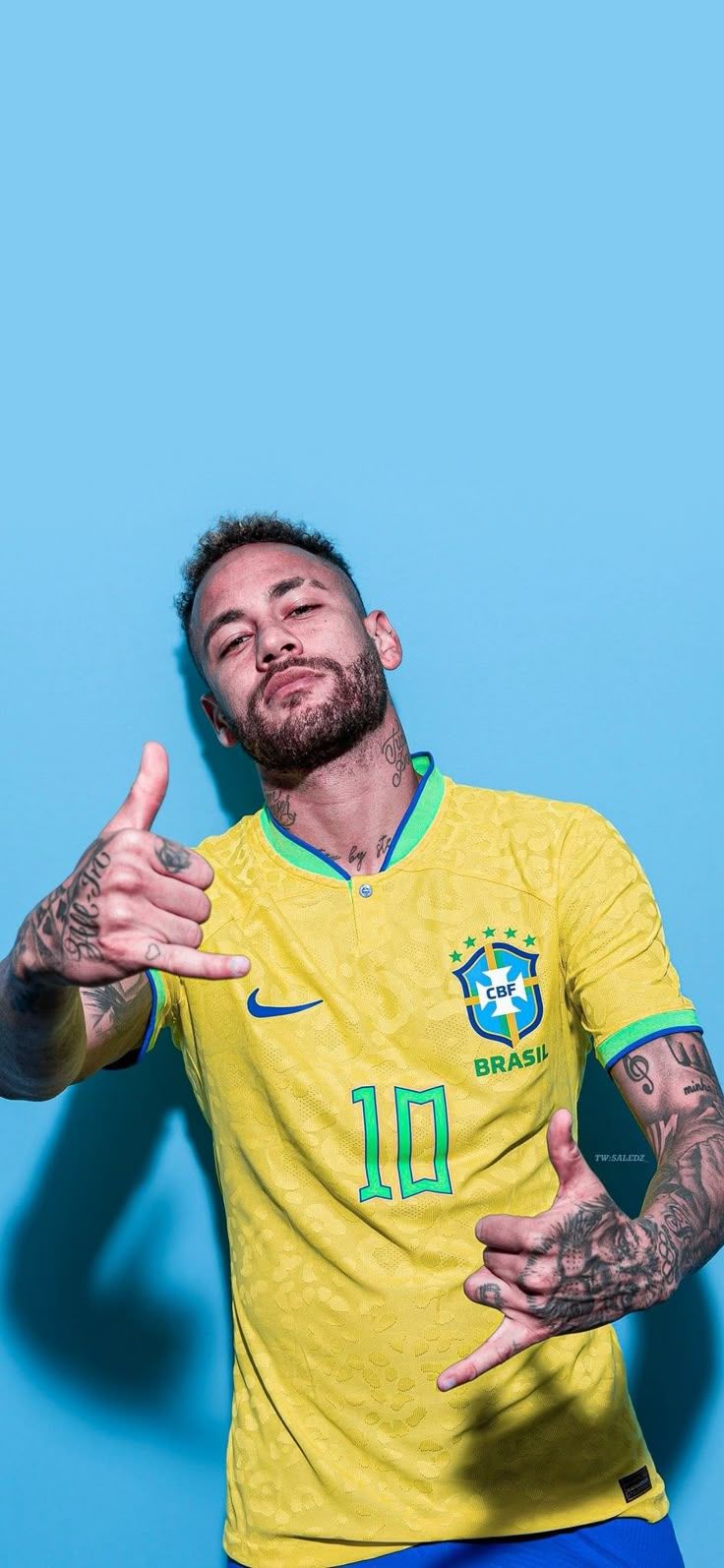 736x1594 4k Wallpaper Neymar Jr Brazil 2022