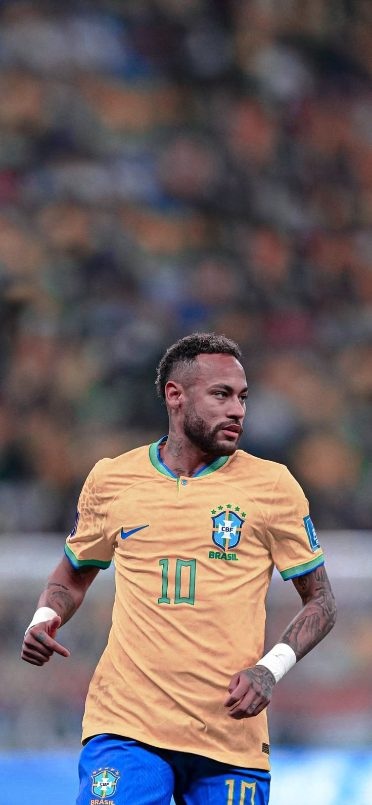 736x1590 4k Wallpaper Neymar Jr Brazil 2022