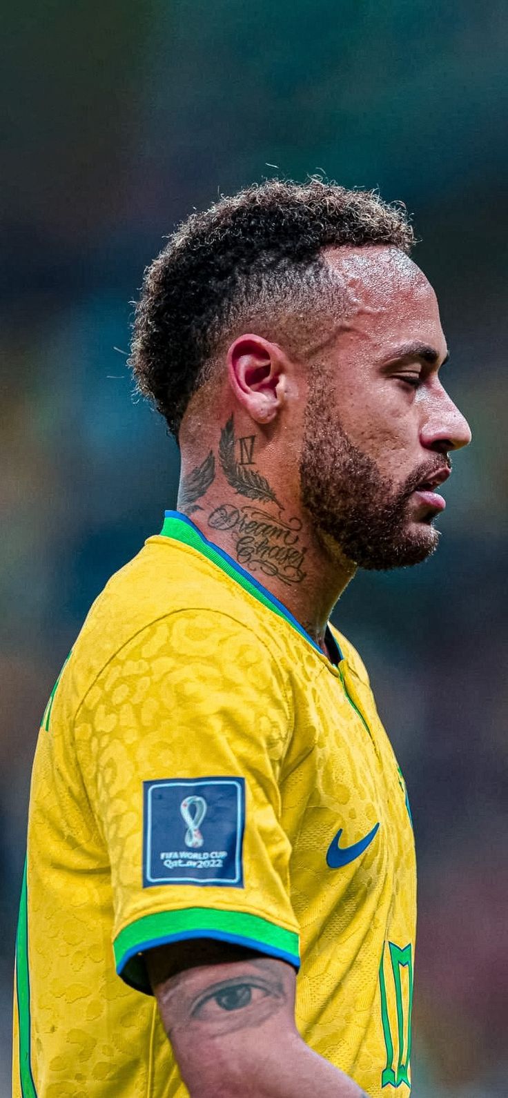 736x1591 4k Wallpaper Neymar Jr Brazil 2022