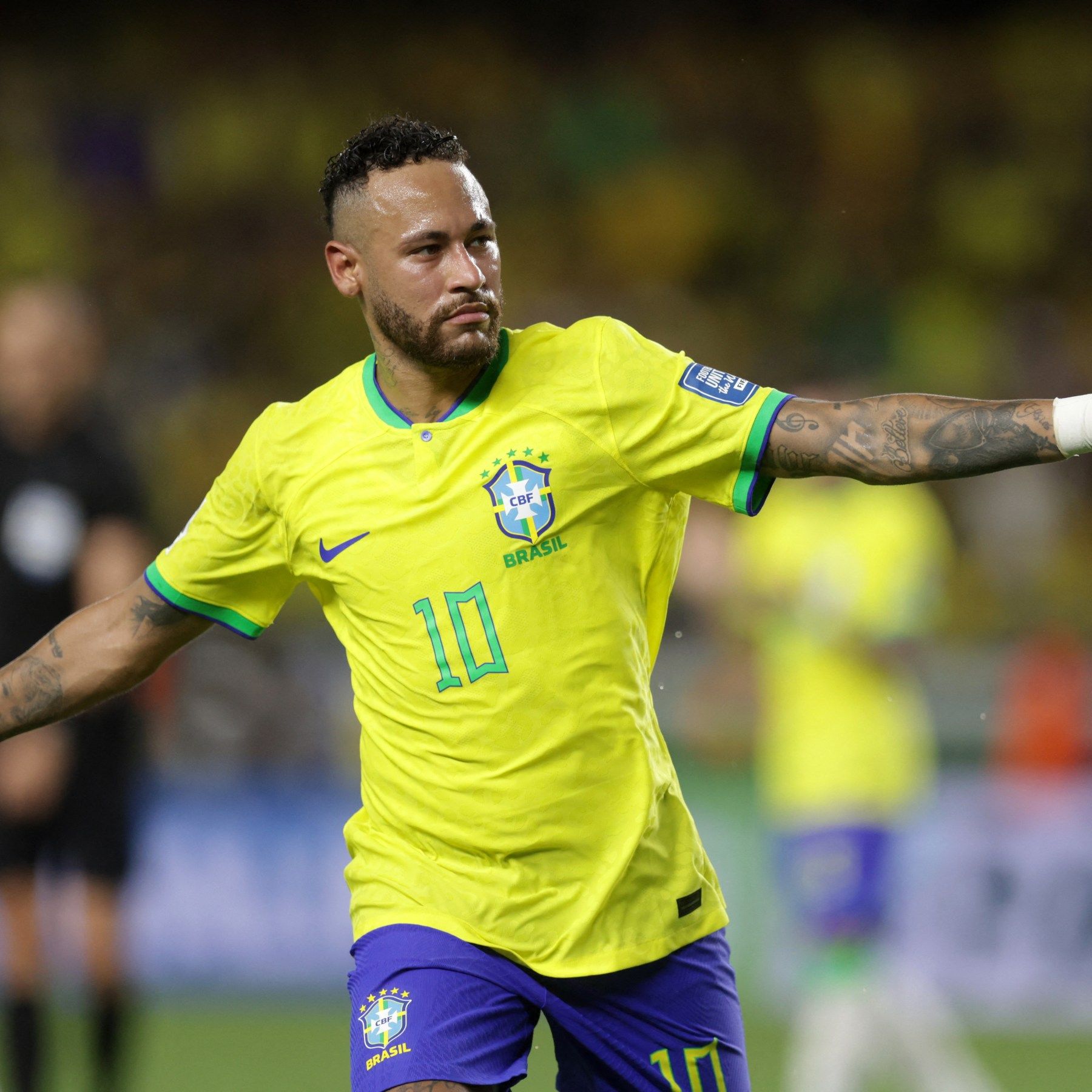1800x1800 ‘I Have No Words’: Neymar Breaks Pele’s Brazil Goal Scoring Record