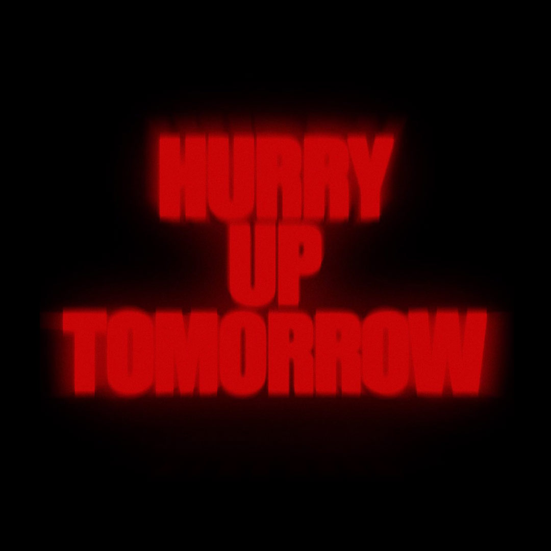 1080x1080 The Weeknd HURRY UP TOMORROW Text Generator