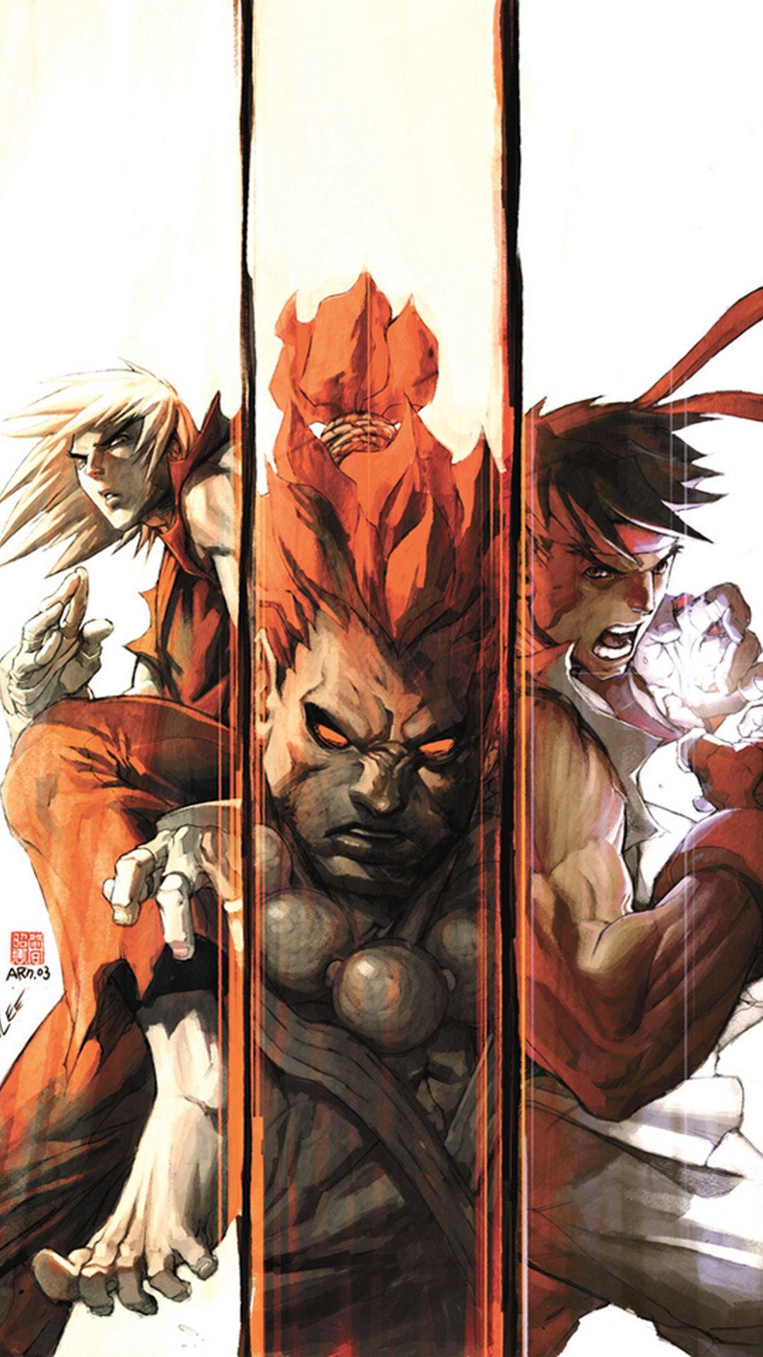 1080x1920 iPhone 6 plus Street Fighter HD Wallpaper