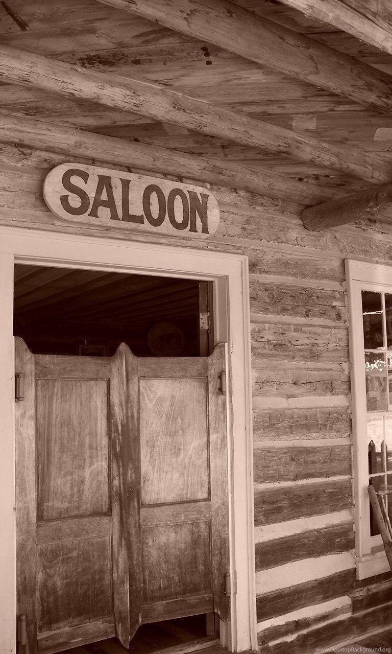 768x1280 Western Saloon Image Wallpaper Desktop Background