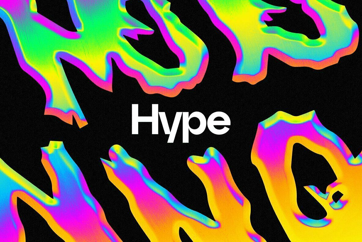 1184x792 Hype Typography