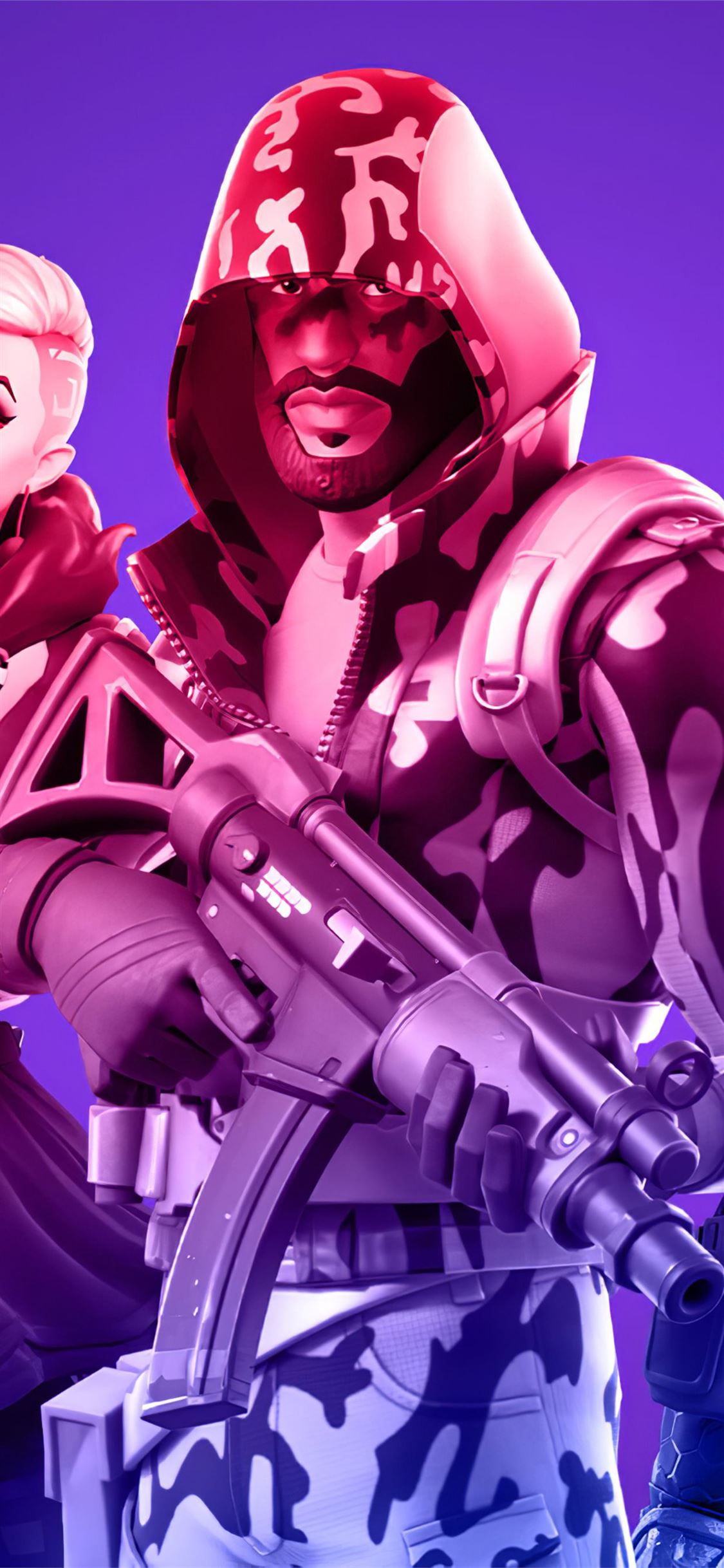 1125x2436 fortnite season 2 hype nite and hype nite plus iPhone X Wallpaper Free Download