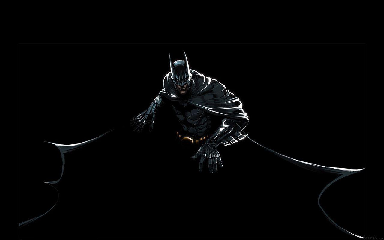 1280x800 Batman Dark Hero Pose Illust Art