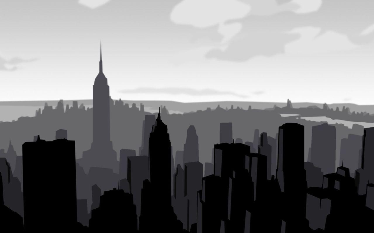 Cartoon Skyline Wallpapers - Top Free Cartoon Skyline Backgrounds