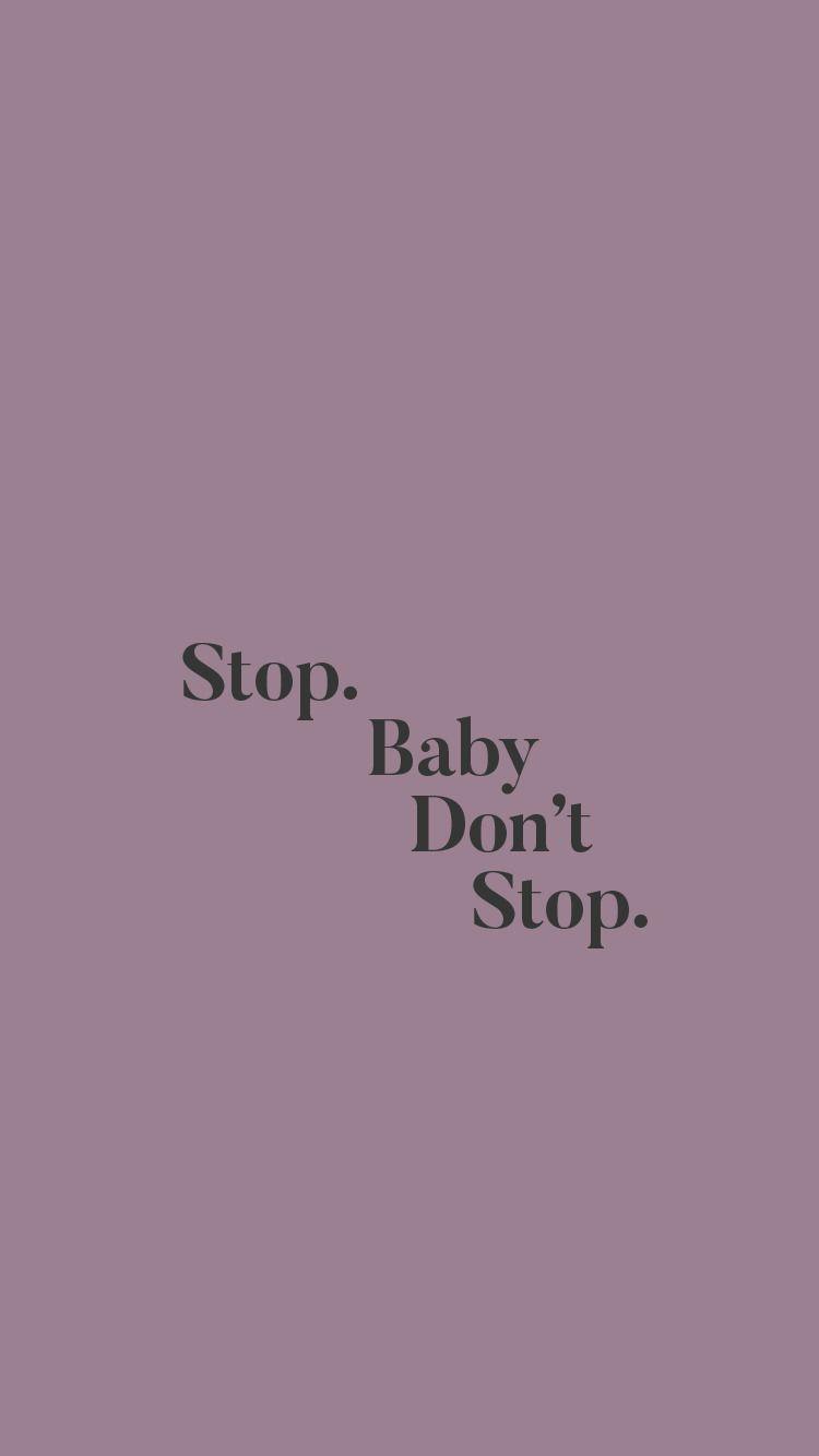 750x1334 NCT U Baby Don't Stop Wallpaper