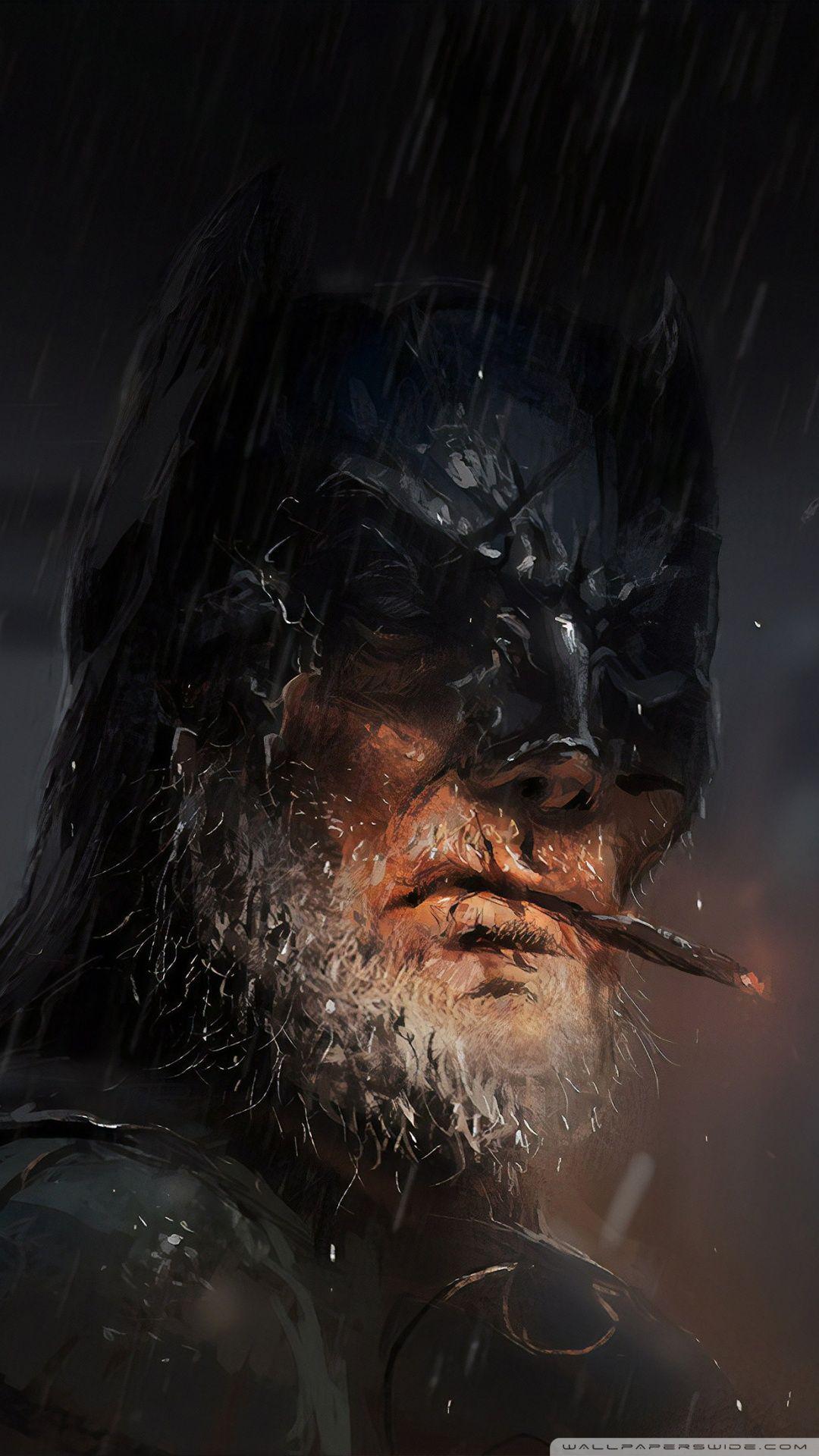 1080x1920 Old Batman Art Ultra HD Desktop Background Wallpaper for 4K UHD TV