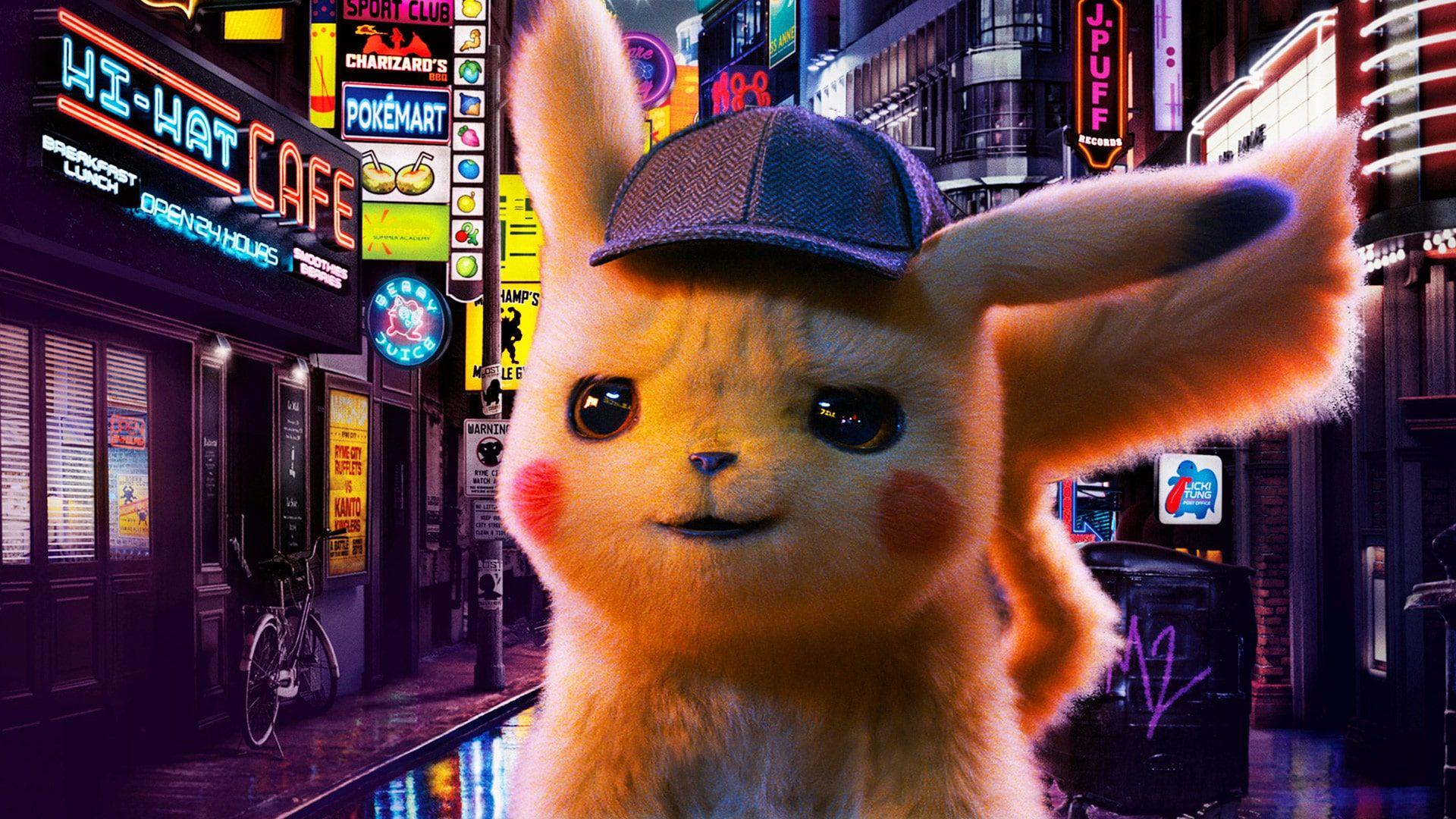 1920x1080 Detective Pikachu HD Wallpaper Free HD Wallpaper