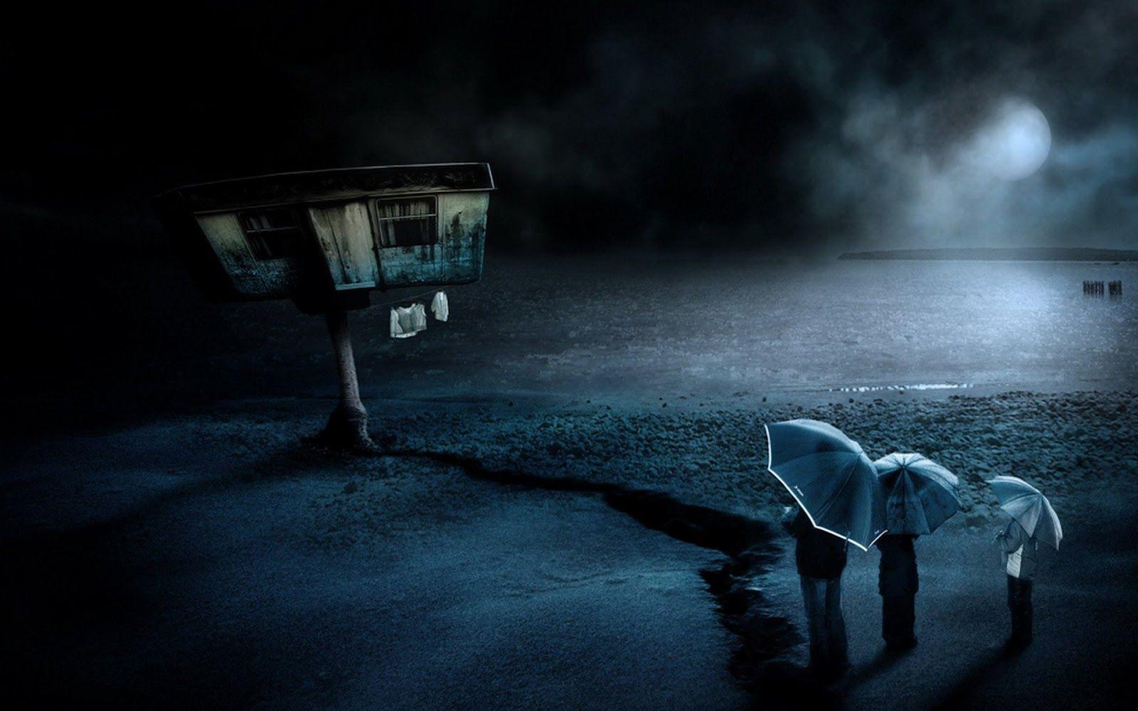 1600x1000 Dark Places Wallpaper. Romantic Places