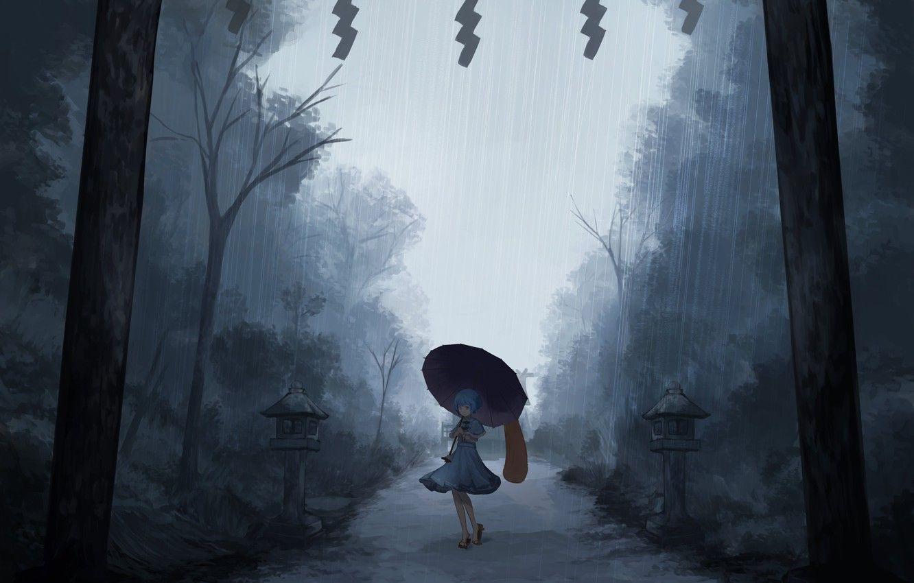 1332x850 Wallpaper loneliness, the shower, tatara kogas the, under