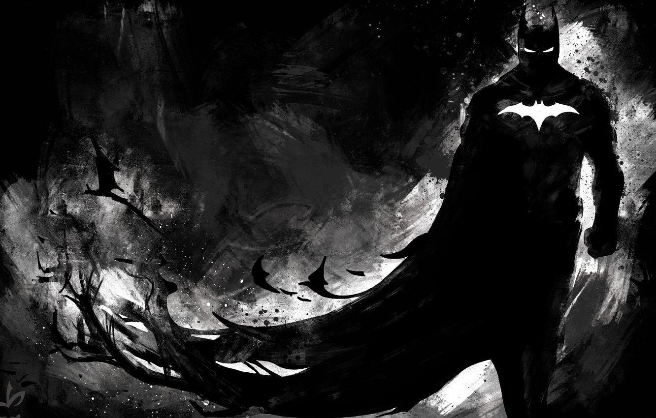 1332x850 Wallpaper art, cloak, comics, Batman, The dark knight image