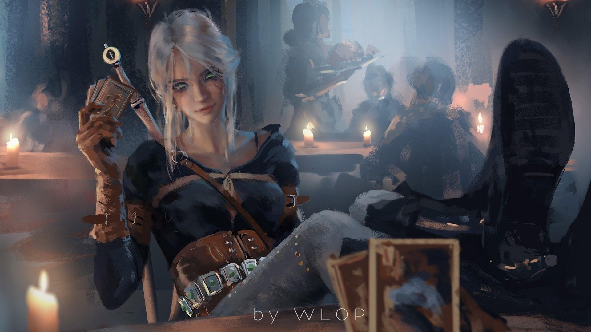 1920x1080 The Witcher 3 Ciri Wallpaper 49169