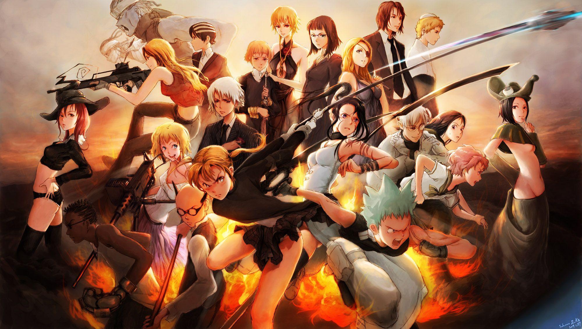 2000x1131 SOUL EATER, Wallpaper Anime Image Board