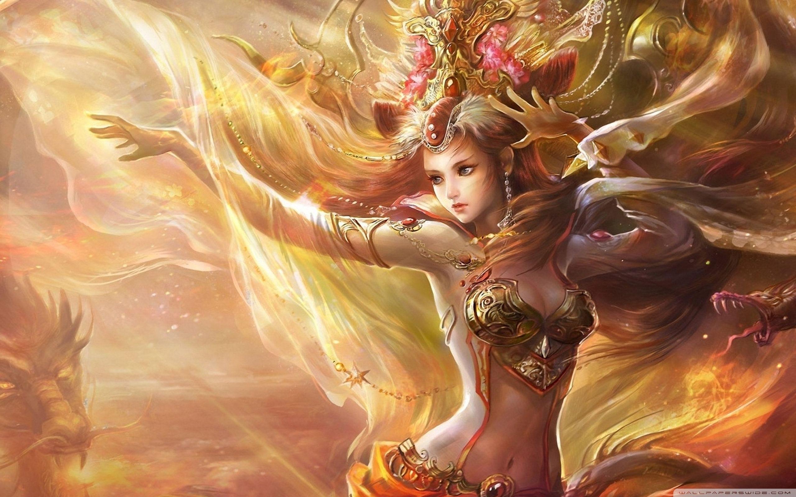 2560x1600 Dragon Queen Ultra HD Desktop Background Wallpaper
