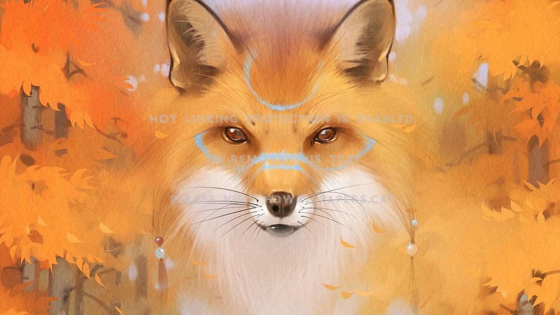 Fox Painting Wallpapers - Top Free Fox Painting Backgrounds ...