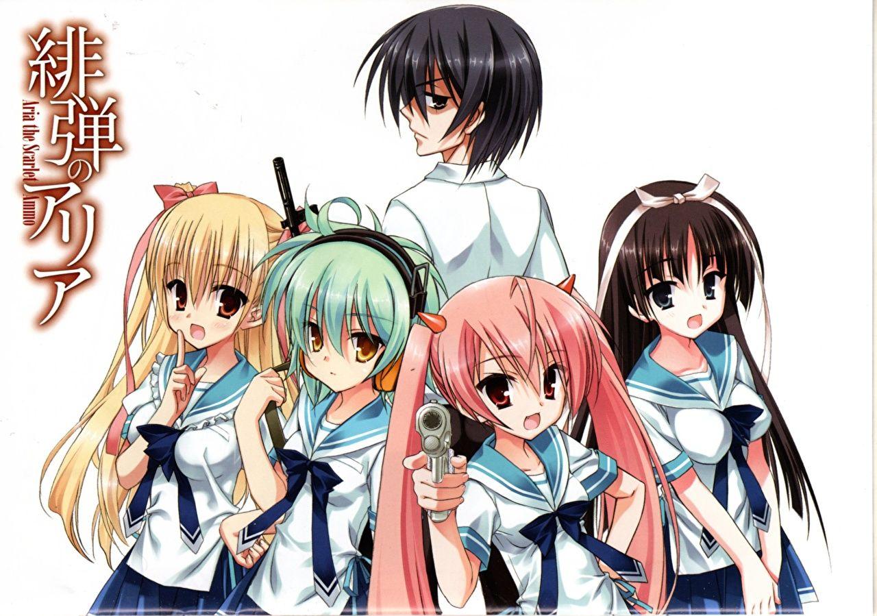 1280x899 Wallpaper Hidan no Aria Anime