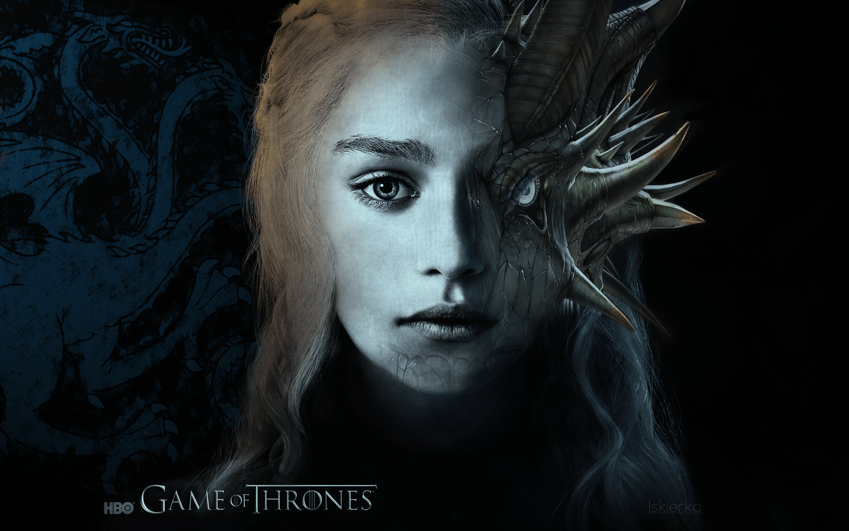 1680x1050 Daenerys Targaryen Dragons Wallpaper