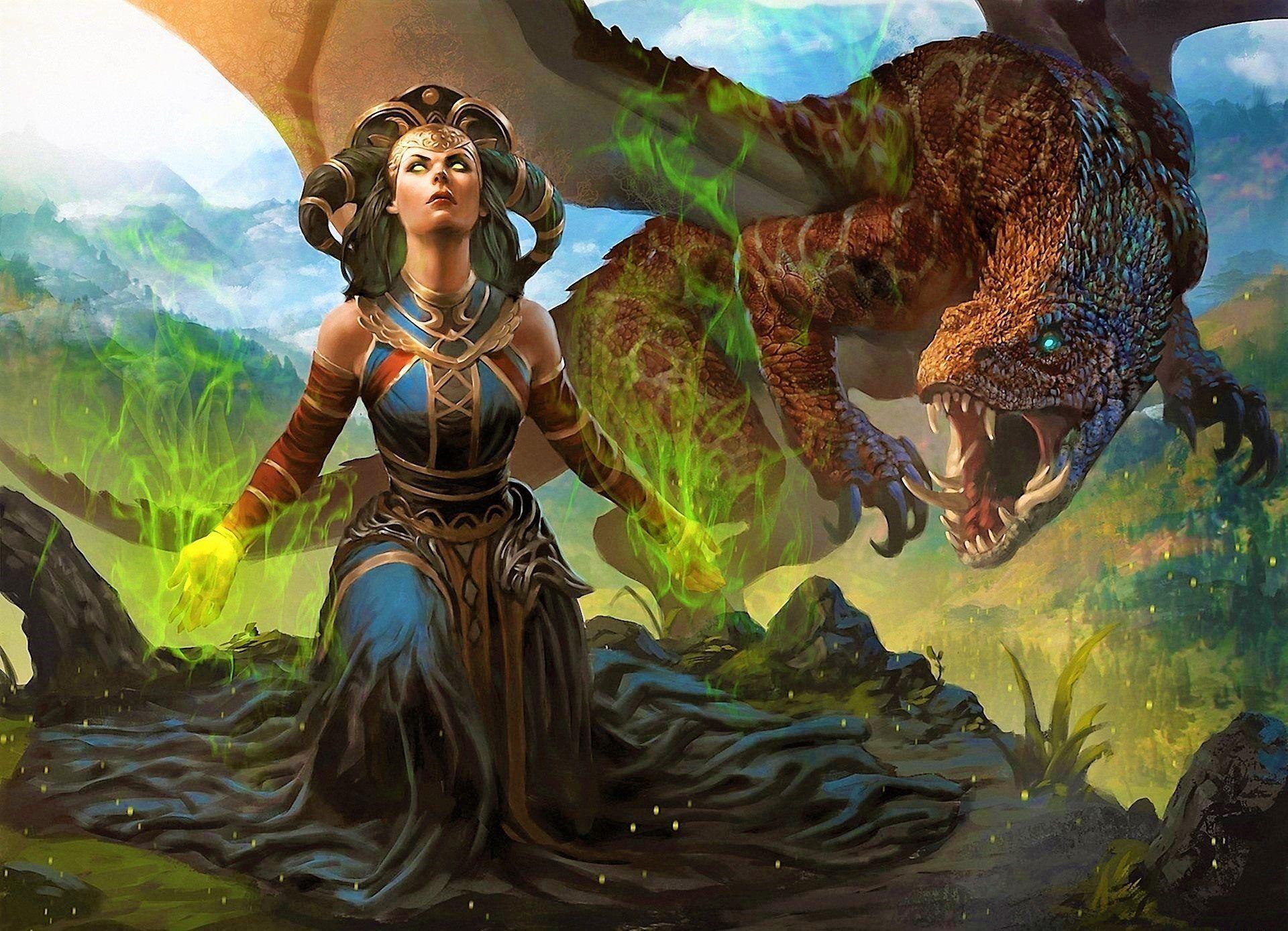 1920x1388 Dragon Queen HD Wallpaper