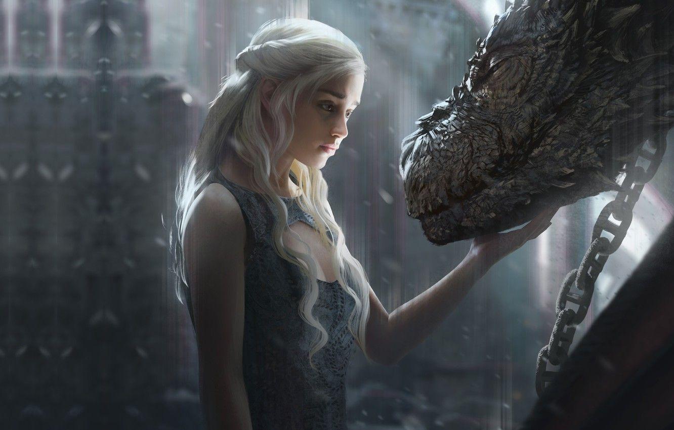 1332x850 Photo Wallpaper Dragon, Fantasy, Fragment, Game Of Of