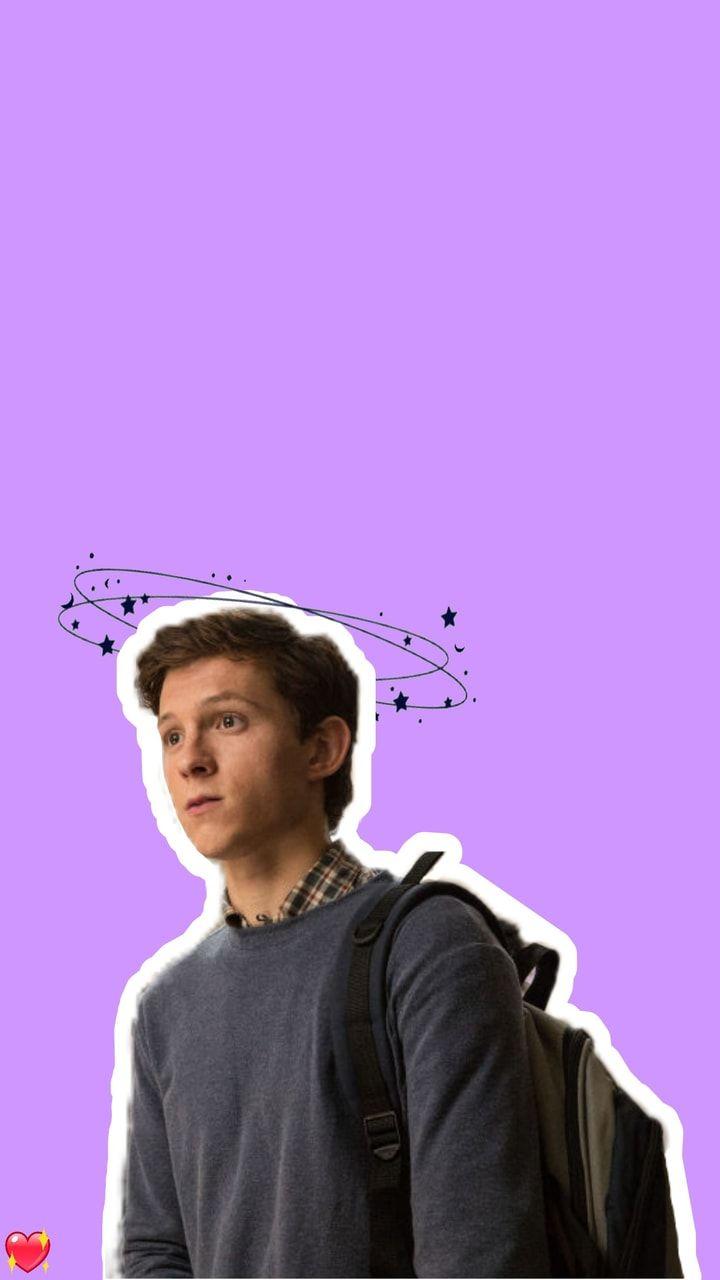 720x1280 purple, tom holland, tom and dazed