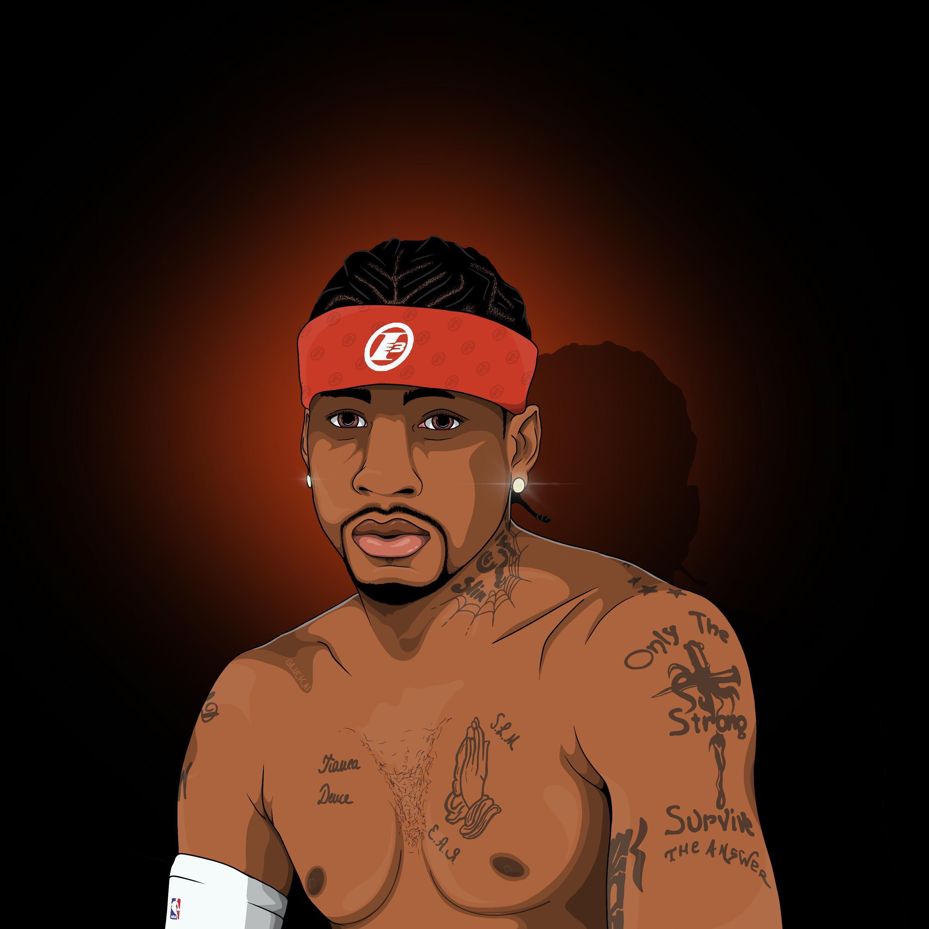 allen iverson wallpaper cartoon｜TikTok Search