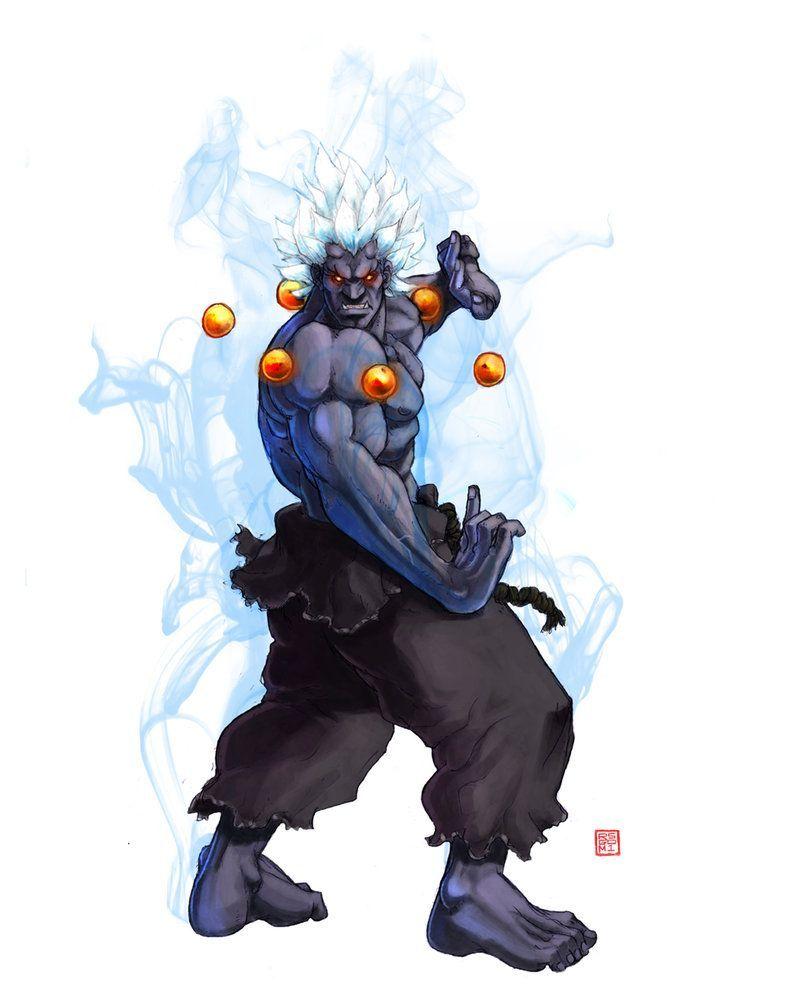 804x993 Oni Akuma SSF4 by rgm501. Street fighter art