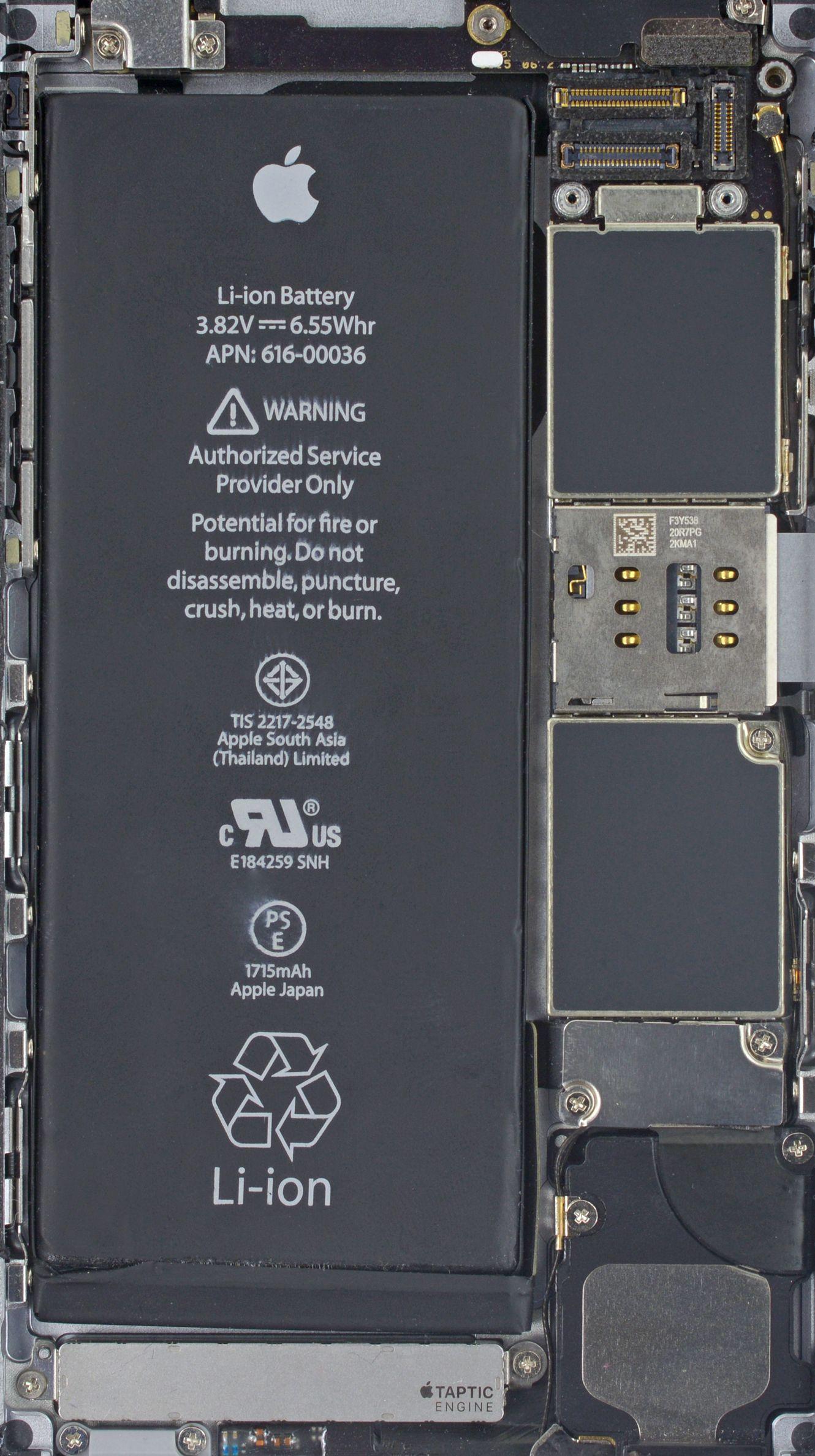 1330x2377 Wallpaper of the week: iPhone 7 internals