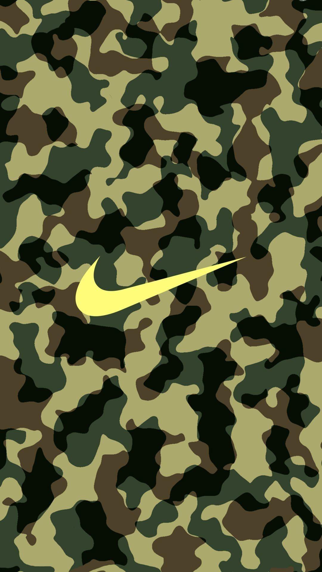 1080x1920 1080x Nike Logo Camouflage iPhone Wallpaper Camouflage Hintergrund