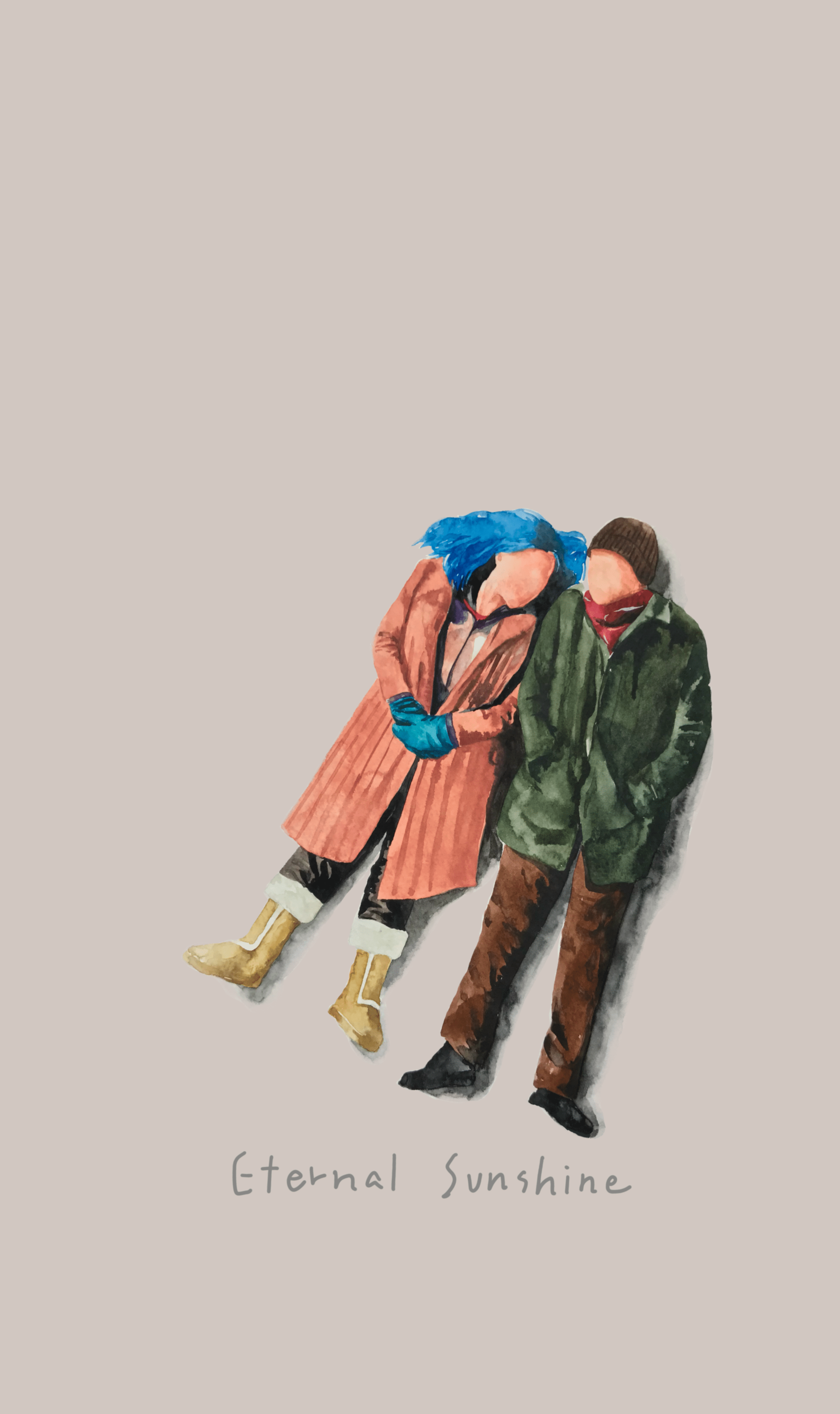 2200x3700 이터널선샤인 Eternal Sunshine movie. Desenhos animados para