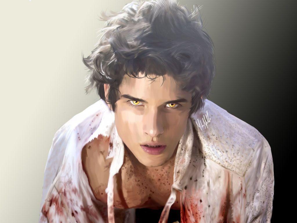 1024x768 Tyler Posey as Scott McCall Digital Painting