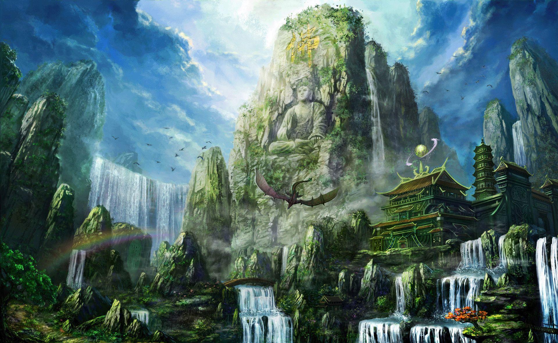 1920x1180 The Great Buddha 壁紙画像.com :