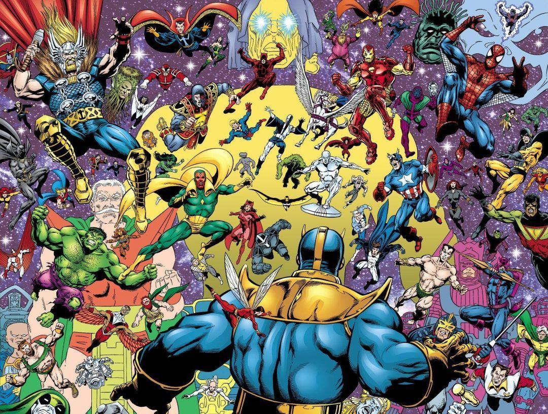 1080x816 Marvel Comic Book, iPhone, Desktop HD
