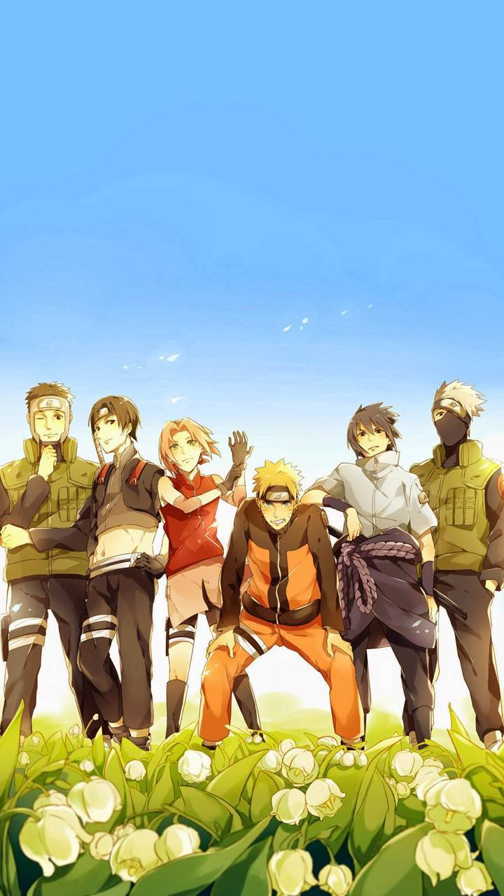 720x1280 Team 7 Naruto Wallpaper