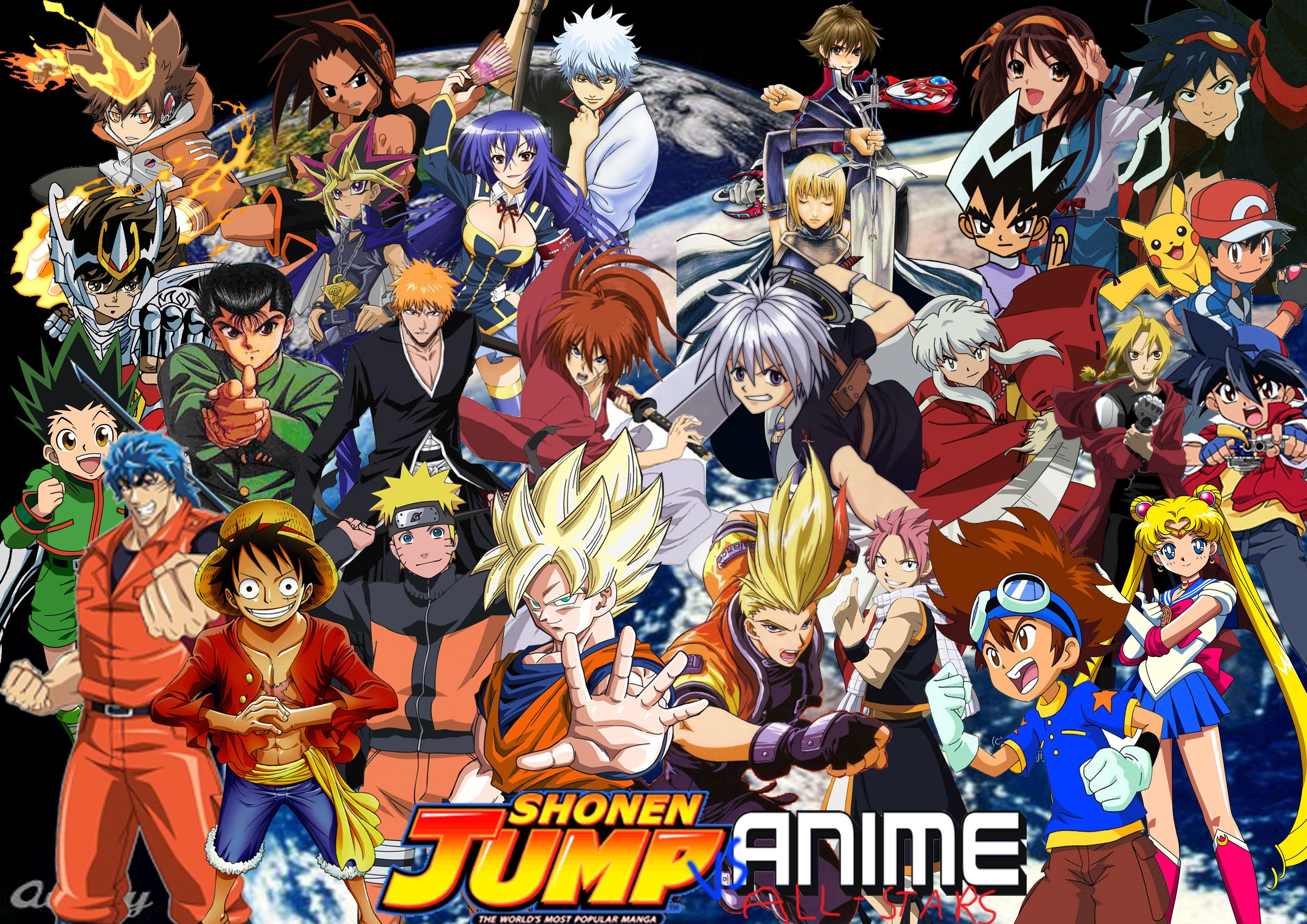 4961x3508 Shonen Jump Wallpaper