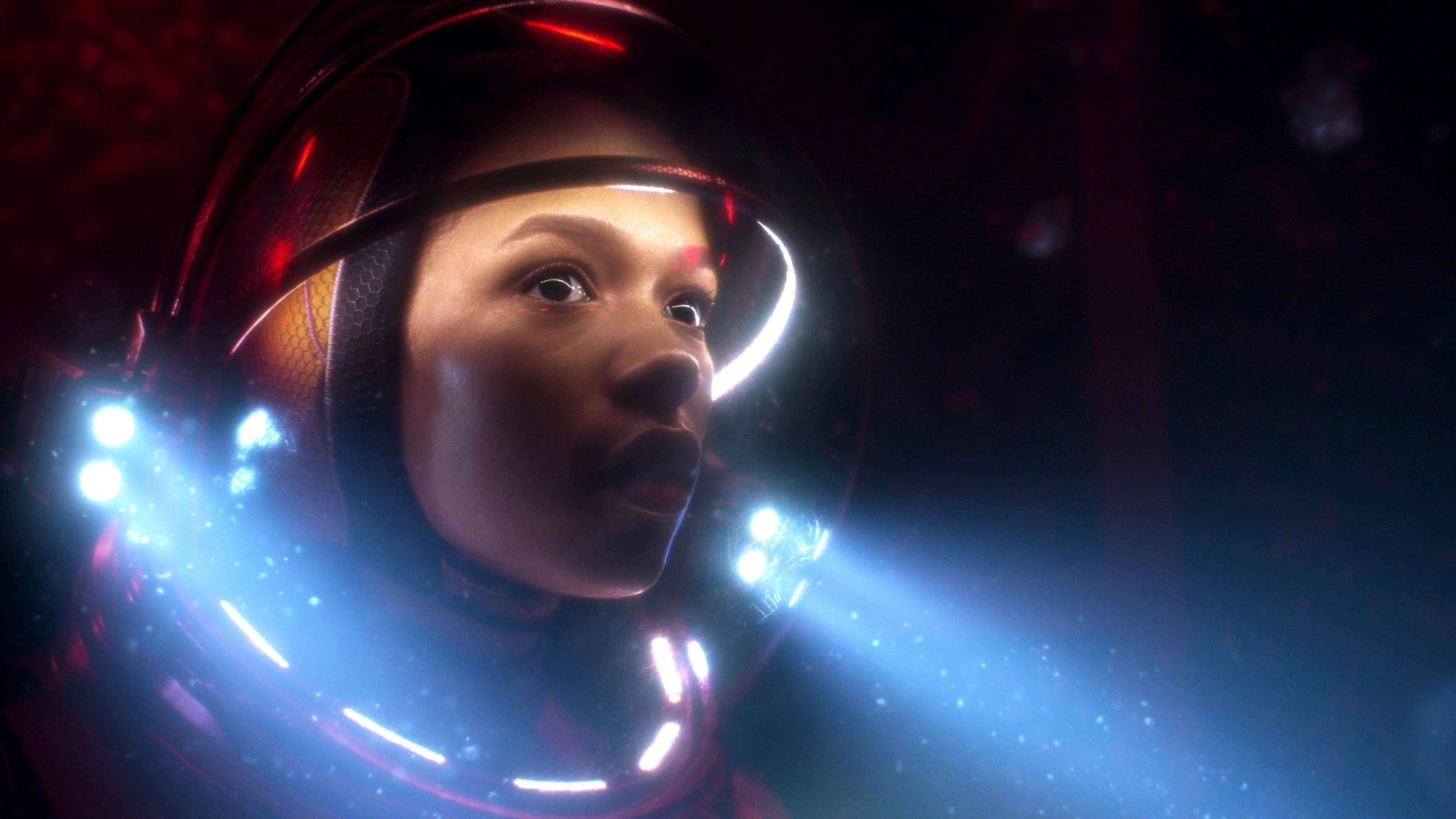 4000x2250 Taylor Russell as Judy in Lost in Space 4K Wallpaper